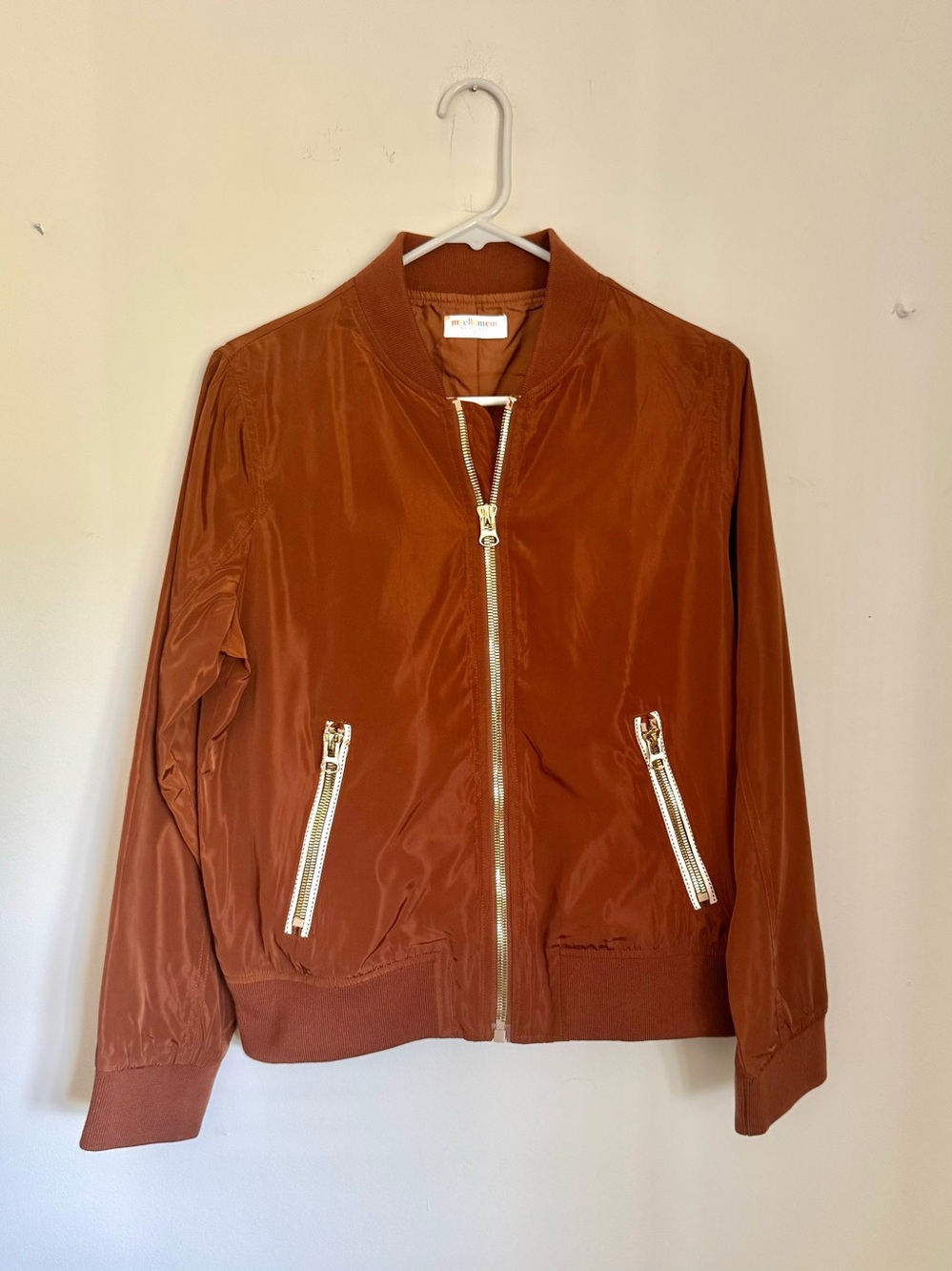 Myellement Women’s Bomber Jacket, Size S